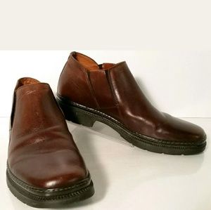 Johnston Murphy Ankle Boots Brown Leather 10M